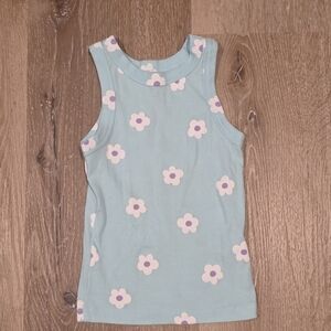 Wonder Nation Kids Tank Top - Mint Green and Lavender